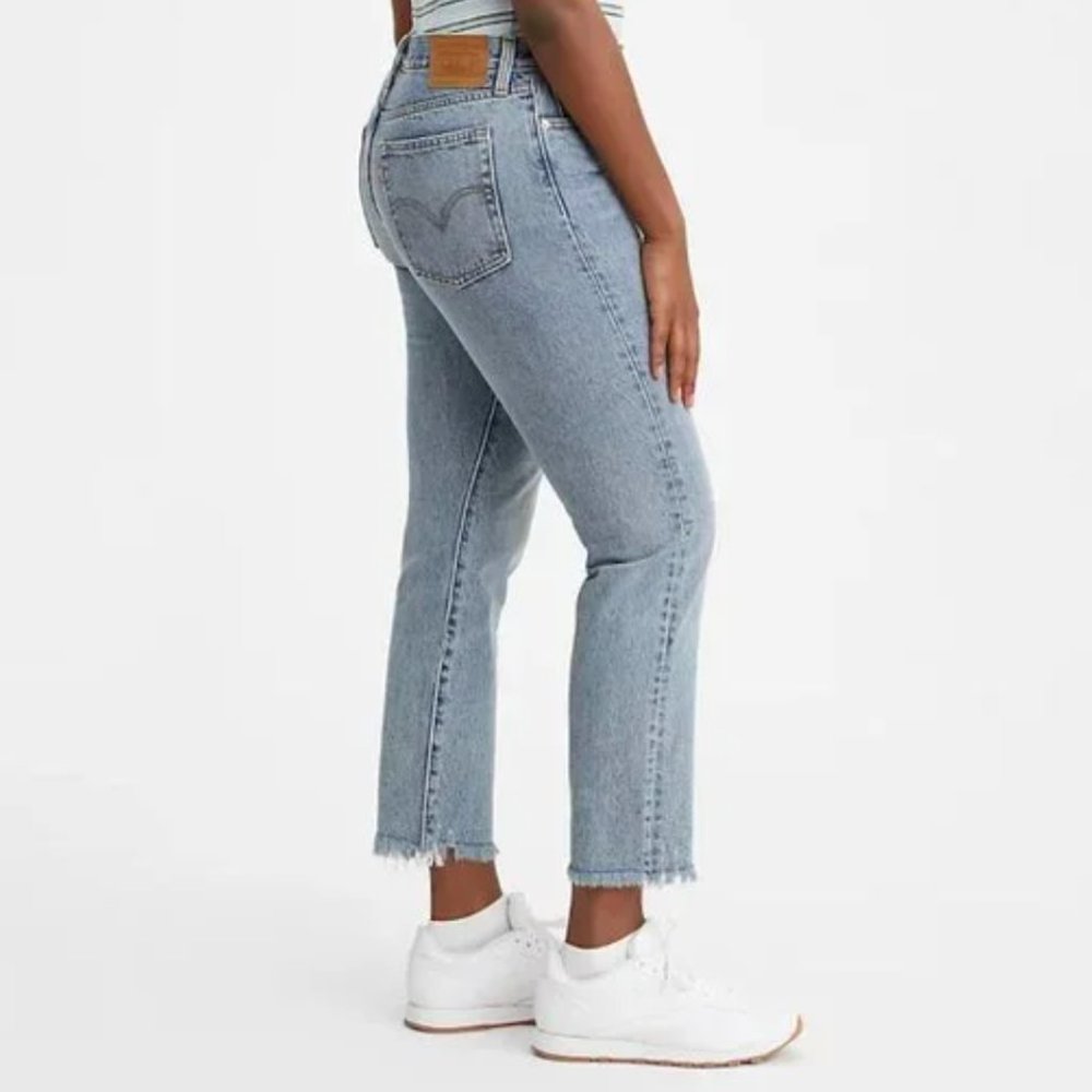 NEW LEVI'S WEDGIE ICON STRAIGHT JEANS SZ 29 MEDIUM WASH